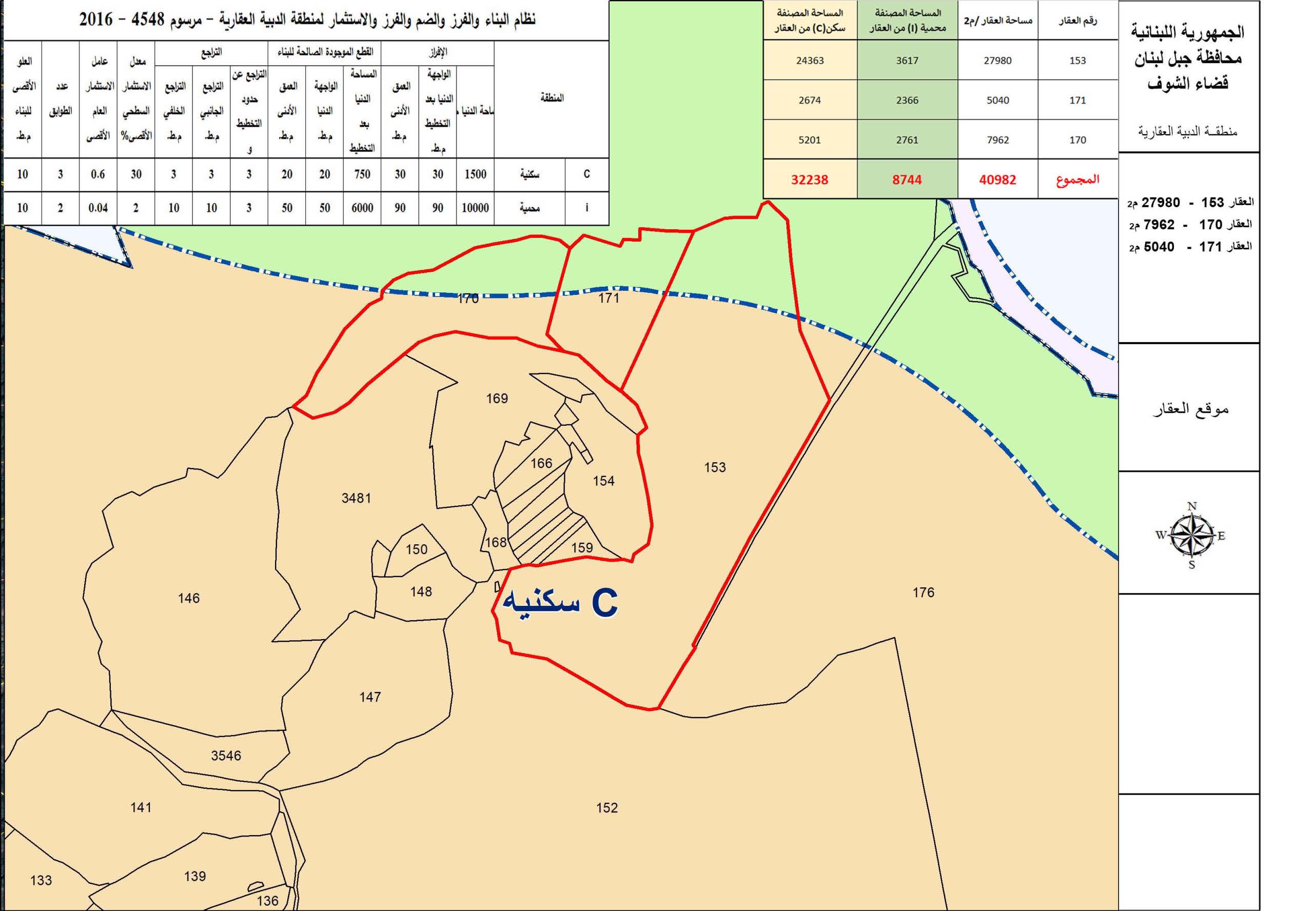 صورة العقار: العقارات 153 - 171 - 170